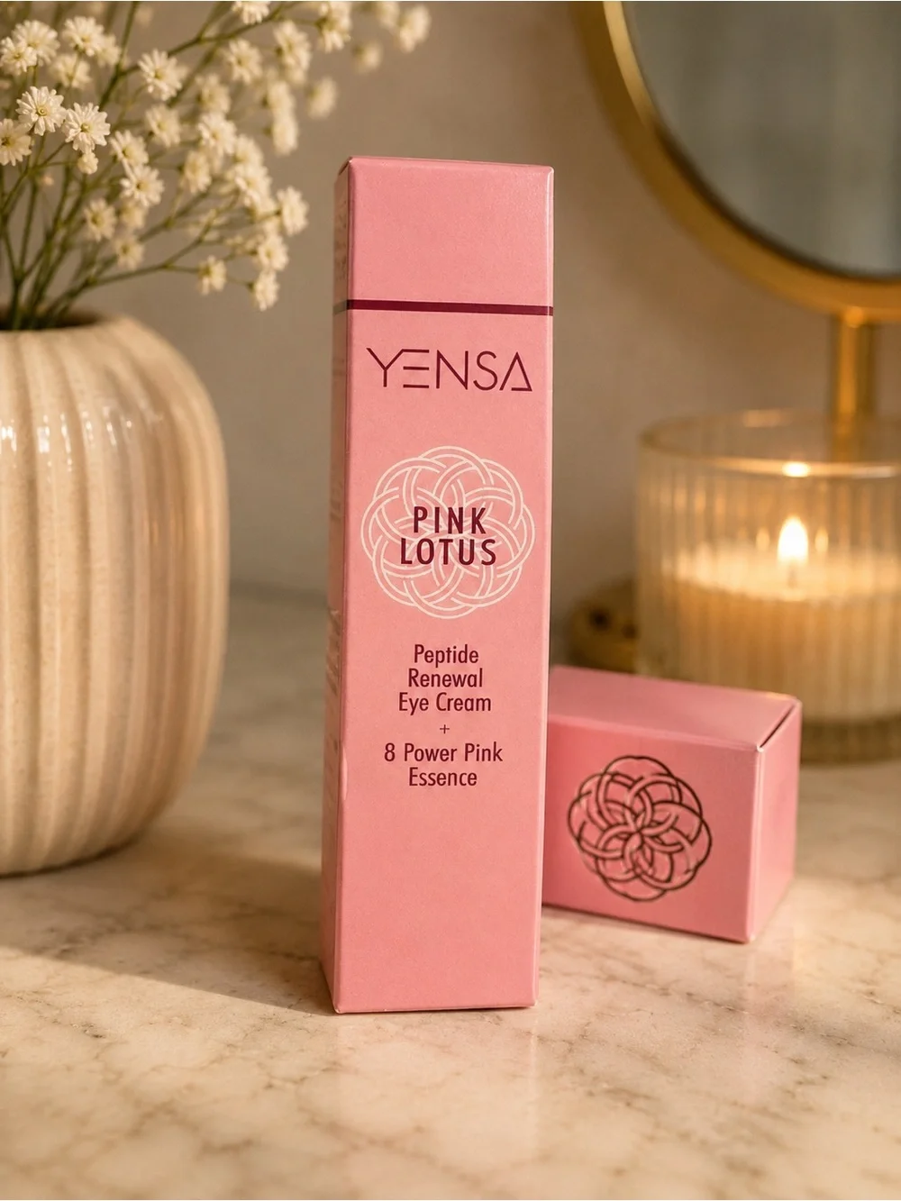 Yensa Pink Lotus Peptide Renewal Eye Cream